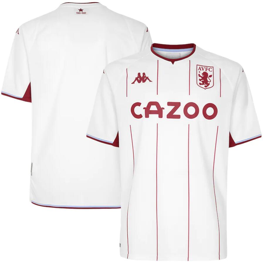 2021/22 Aston Villa Away Kit Soccer Jersey